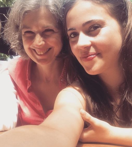 Lydia Peckham With Her Mother