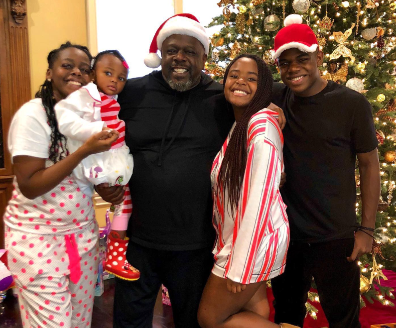 Cedric the Entertainer With His Kids
