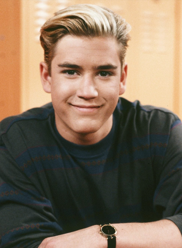Mark-Paul Gosselaar's Character Zack Morris From The Teen Sitcom Saved by the Bell