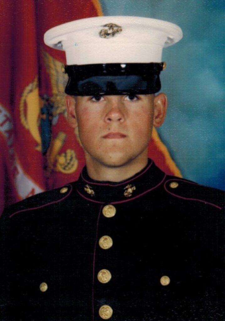 Matthew Muller In US Marines