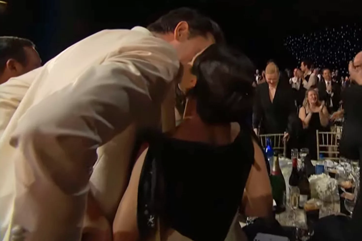 Nicholas Braun Girlfriend At The 2024 Critics Choice Awards