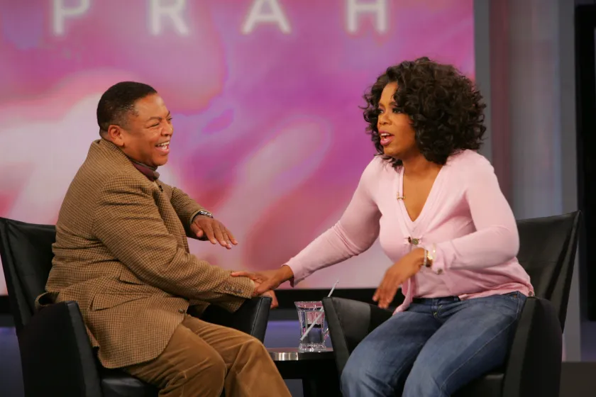 Reggie Wells And Oprah Winfrey