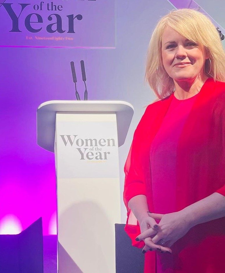 Sally Lindsay Parents: Sally Lindsay At Women Of The Year Award (Source: Instagram)