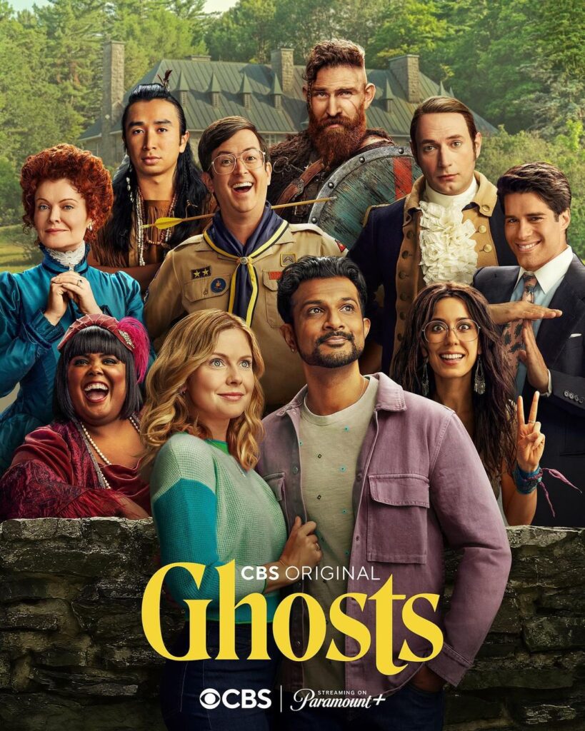 Sheila Carrasco Wikipedia: Poster Of CBS Sitcom Series 'Ghosts'