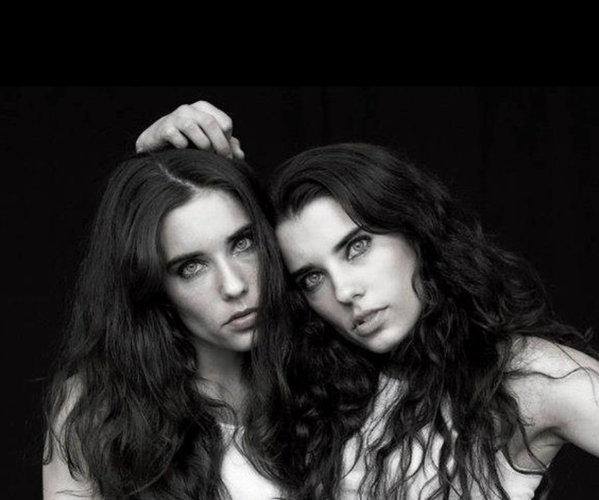Alix Angelis Wikipedia: Alix Angelis With Her Twin Sister, Kris Angelis