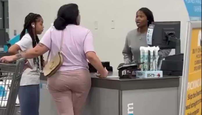 At Home Cashier Fight
