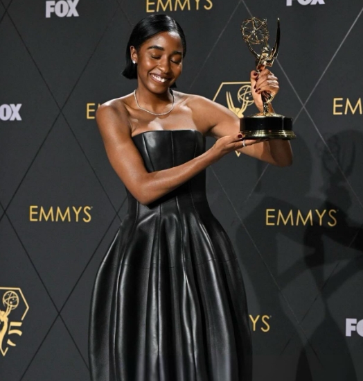 Ayo Edebiri Took Home Her First Emmy Award For Her Performance In "The Bear"