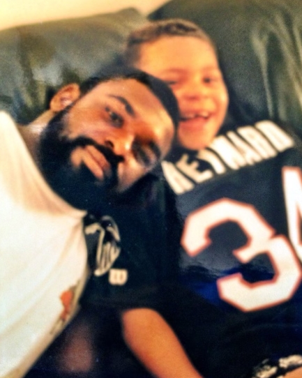Cameron Heyward Pictured With His Later Father, Craig