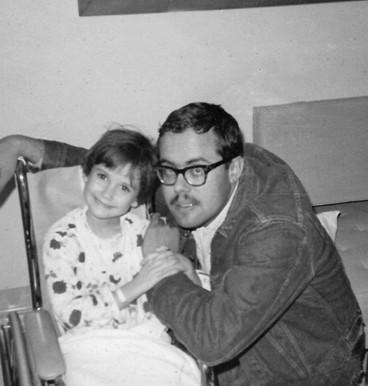 Demi Moore Pictured With Her Dad (Source: Instagram)