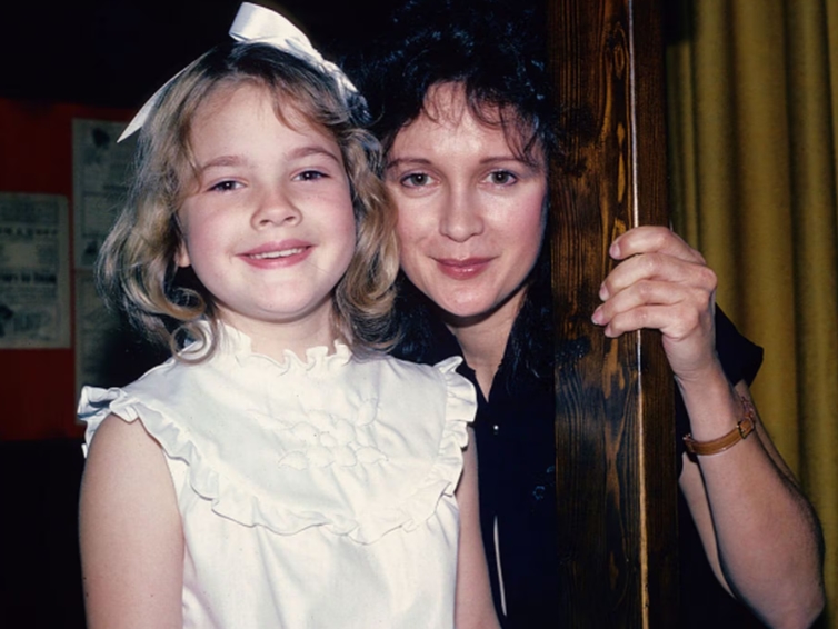 Drew Barrymore And Her Mother, Jaid Barrymore