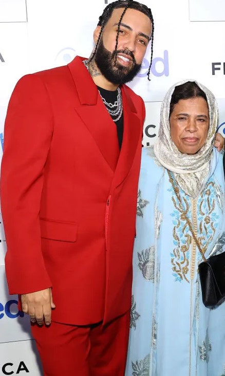 French Montana With His Mother