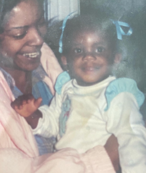 Hydeia Broadbent With Her Adopted Mother, Patricia