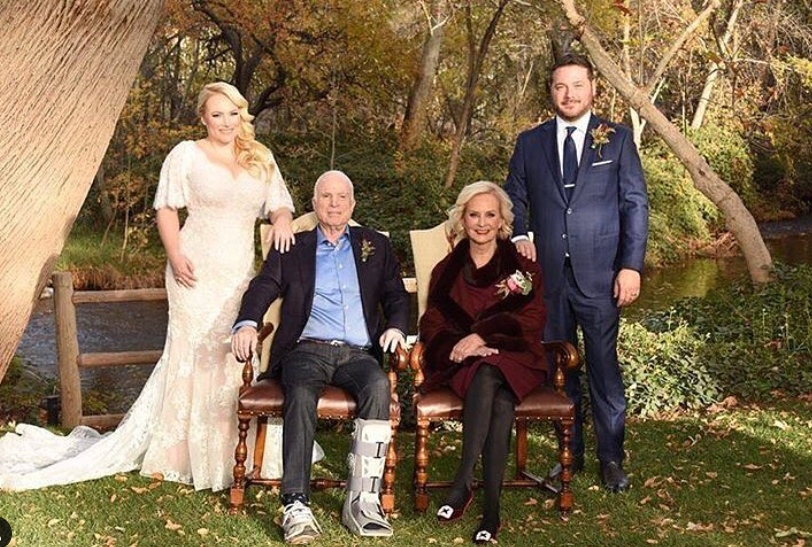John McCain Daughter - John McCain And Cindy McCain On The Wedding Day Of His Daughter, Meghan McCain And Son-in-law