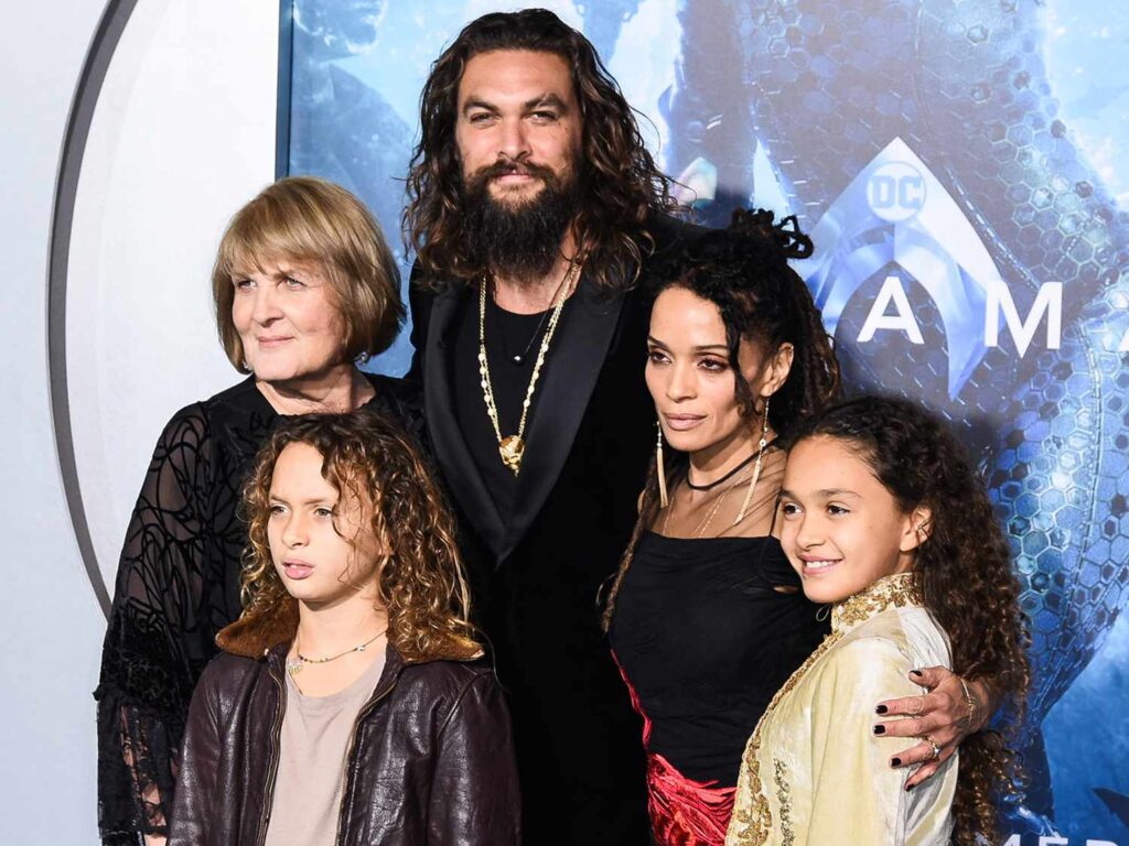 Lisa Bonet With Ex-Husband And Kids