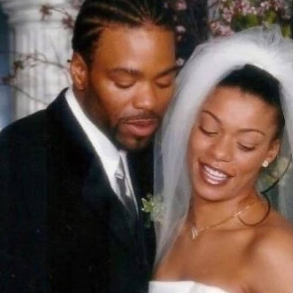 Method Man With His Wife Tamika Smith