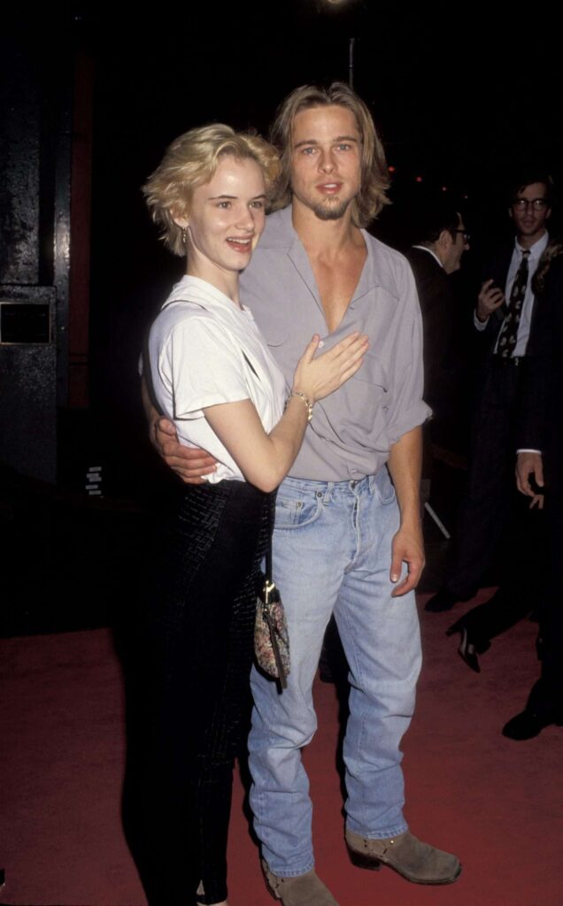 Young Juliette Lewis And Brad Pitt