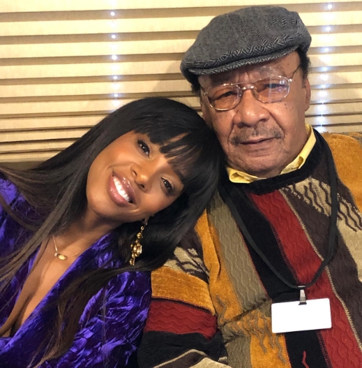 Kelly Rowland And Her Father, Christopher Lovett