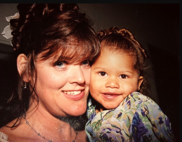 Zendaya, As A Child, With Her Mother Claire Stoermer
